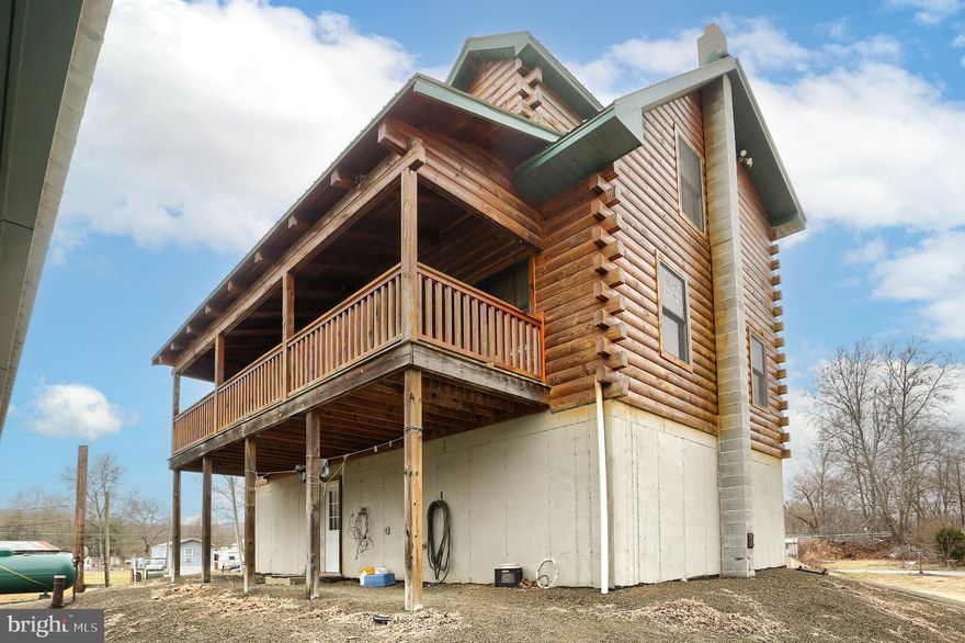 Ever dream of fishing and kayaking in your backyard?   Well, I have the house for you.  This KSM log home sits on 2.85 acres and borders Shermans Creek.   Home was built out of the floodplain,  elevation certificate in hand.  It features 3 bedrooms and 2 full baths plus an additional loft space perfect for an office.   The beautiful, exposed log throughout gives a cozy lodge feeling.  Sits on a fully exposed basement that houses all utilities but could be finished for additional living space.  A 30 x 40 fully insulated and heated detached garage adds to the possibilities.   Scoop up this property and you could be spending the summer relaxing on the creek.