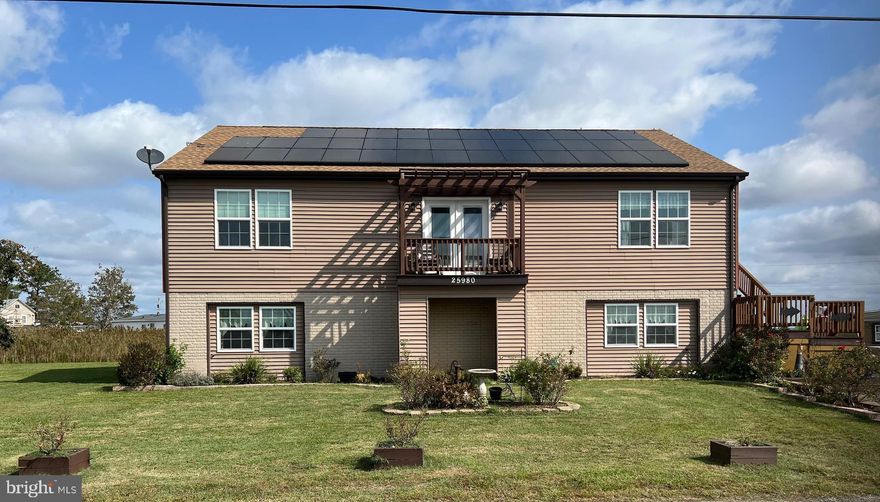 Waterfront 2 subdivided lots totaling 2+ acres. Main home and tenant house and duck blind on the water with small pier. Public water. Private septic. Open concept. Great room 44x16. 2 Balconies. 2 multi level decks. Gas cooking. Spiral stairs and dumb waiter to lower level. Brazilian hardwood, ceramic tile, porcelain tile floors. Custom kitchen with huge center island. Fantastic views for miles from every window. Goose Creek Marina, Pub and Free boat launch. Small house has 1 bath, 1 bedroom, kitchen and dining room combo, separate driveway. 20x 10 storage shed. Above ground pool. Main house is open concept, 3 bedrooms, 2.5 baths, huge open space on both levels. Not a drive by! Please view all pictures and descriptions. Call for additional info and appointment to view .