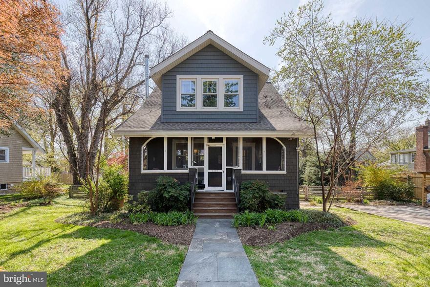 OFFER DEADLINE CHANGED Friday 4/18 at 7PM!! Tucked away at the end of a quiet cul-de-sac in highly desirable Lake Walker/Cedarcroft, this charming cedar shake bungalow sits on one of the neighborhood’s largest lots. From the moment you step onto the bluestone path and through the spacious screened-in front porch, you'll feel the home's warmth and character. Inside, original details shine—from restored leaded glass windows and curved walls to beautifully preserved white oak floors. Thoughtful updates include a cozy wood-burning stove (2023), a main-level half bath (2018), and a tastefully renovated kitchen with quartz counters, solid wood cabinetry, subway tile backsplash, dual-fuel range with custom hood, new hardwood floors, and a fridge replaced in 2016. Upstairs offers three comfortable bedrooms and a full bath with original cast-iron tub, while the partially finished basement (2023) adds flexible living space with a den, office, new flooring, windows, and laundry with a 2024 washer. The backyard is a true retreat, featuring a large deck, bluestone patio, large shed/workshop, self-sustaining pond, lush gardens, and a fully fenced yard. Enjoy outdoor living at its best—ideal for gatherings under the stars. Recent upgrades include a private paved 4 car driveway (2017), new roof (2020), gutters (2019), hot water heater (2018), and cedar siding freshly stained (2022). Lake Walker is more than just a place to live—it's a warm, walkable community where friendly neighbors are often out strolling or organizing casual get-togethers. With its perfect blend of charm, updates, and community spirit, this home is a rare find.