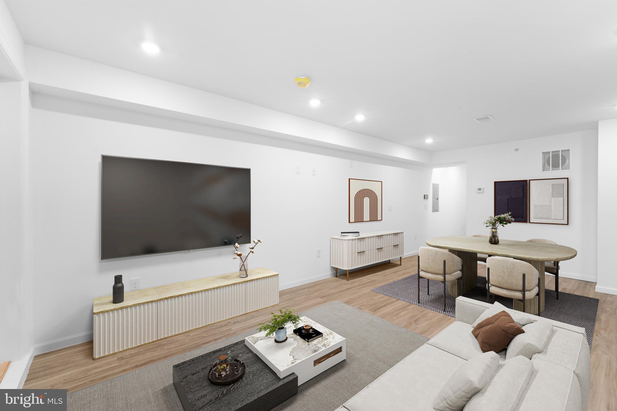 This stunning new construction apartment flat features make it stand out from other properties in the area! The kitchen comes fully equipped with a brand new dishwasher, electric stove/oven, dishwasher and microwave, and also features an open floor plan, custom cabinetry, and sleek granite countertops. Modern luxury upgrades are found throughout the unit, providing an elevated living experience. The convenience continues with a washer/dryer included. The bedroom offers ample closet space as well as tons of natural light. Additionally, Central A/C will keep you cool and comfortable year-round.
Located between Fairmount Park and University City, and just a few miles from Center City, this exceptional apartment offers both luxury and convenience. With easy access to the 10 and Girard Trolley, and close to Lancaster Avenue, commuting is a breeze. For added convenience, this apartment includes a washer and dryer, plus ample on-street parking.
An expansive roof deck grants you the opportune space for entertaining guests or simply enjoying the breathtaking views of the surrounding neighborhood!