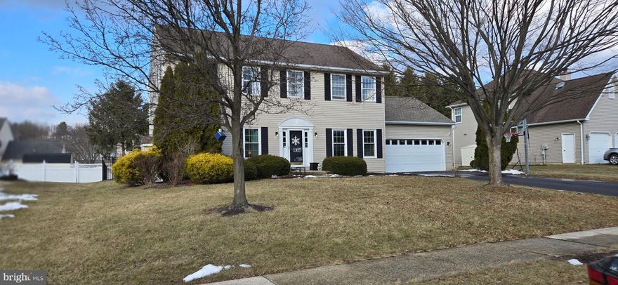 Take advantage of this very rare offer of a home for sale in the Pennridge Crossing neighborhood of Sellersville, Bucks County. This gorgeous home is in the sought after Pennridge School District. The home has 4 bedrooms and 2.5 bathrooms. Walk through the front door and be greeted by a formal living room and dining room complete with natural hardwood floors. Expect to be right at home with a beautiful kitchen complete with granite countertops and a tile backsplash and real oak cabinets. Just off the kitchen is a spacious family room complete with marble gas fireplace. Heading upstairs you will find 4 beautiful bedrooms with tons of natural light and hardwood flooring throughout. The primary bathroom has an amazing walk in shower and a spa bath. On the lower level is a corning engineered finished basement along with tons of storage space in the unfinished part. Out back is a large concrete patio, shed and pool all enclosed in a fenced in yard to entertain family and friends. Add in the oversized two car garage and plenty of off street parking to make this home complete and move in ready. Do not miss your chance to move into a neighborhood that people wait years to get into, it is that good.