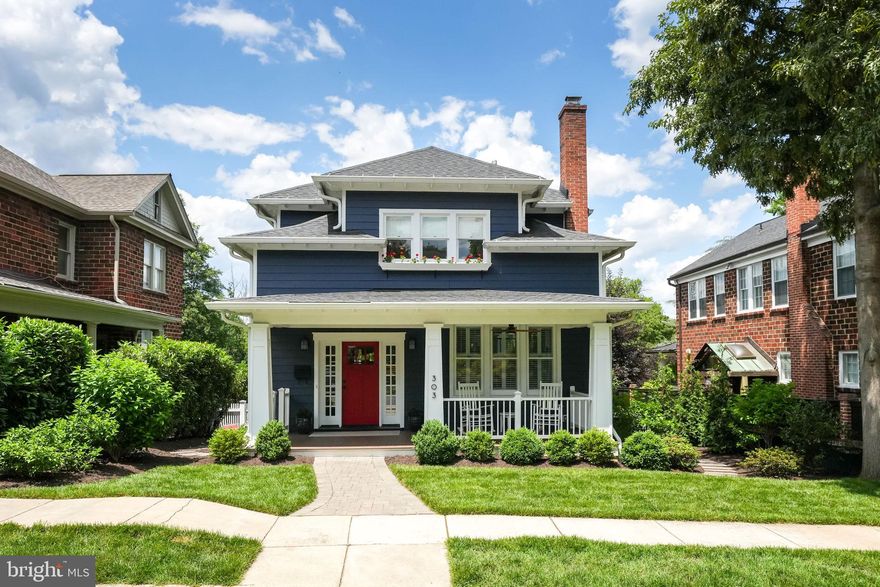 As close to perfection as you'll find exists here in this Historic Rosemont Park turnkey six bedroom, four bathroom home. Comfortable elegance meets absolute luxury in this understated, deceivingly large and impeccably cared for home that shows like new and abounds in natural light, creative spaces and gorgeous designer details.  Each well-proportioned room features appealing qualities--collectively including  gorgeous cabinetry and built ins,  high-end custom window treatments and stair runners, four fireplaces, pocket doors allowing for instant separation of spaces, multiple private outdoor entertaining areas including a screened porch, large deck, and an upper level balcony accessed from the primary bedroom. Outside you'll find mature landscaping and smart privacy features that allow for peaceful enjoyment with very simple lawn and garden maintenance. The inside, featuring nine-foot ceilings, top-of-the-line appliances, light hardwood floors and more storage than you'd ever imagine, provides uniqueness in each space, including a walk-in pantry, a main level powder room, and a completely stunning lower level featuring a large dedicated gym, newly upgraded with a custom-designed sauna, and two separate exterior entrances--each featuring its own mudroom--each with dedicated storage spaces. This extremely clever design allows for an owner to provide a separately keyed two bedroom, one full bath apartment with its own full kitchen and laundry room--perfect for an au pair or long-term guests--while still personally utilizing the other half of the lower level, if so desired. (You'll wonder why more homes haven't incorporated this brilliant layout!) The main level kitchen boasts a gracious foyer, a true gourmet kitchen with a Subzero refrigerator, Wolf ovens,  a huge island, dual sinks and sleek white quartzite countertops and a convenient eat-in area.  All this is open to a huge family room and separate dining room--each with its own fireplace--and large enough to easily accommodate larger group gatherings. Toward the rear is a sweet, sunny sitting room/nook leading to another family room with a fireplace and access to the side deck's outdoor seating area, as well as the private rear screened porch. Via one of the dual stairwells you'll head to the upper level, offering four bedrooms, a dedicated office, a large hall bathroom and another laundry room servicing this floor. The impressive primary suite features am exquisite bathroom with a standalone tub and separate marble shower, a water closet, and a large vanity with dual sinks. Accessed either from the bedroom or bathroom is a huge designer-customized walk-in closet that removes the need for any dressers or additional furniture storage. The bedroom itself features a gas fireplace, attractive built-in shelving and a delightful balcony overlooking the rear yard and charming Beach Park. The flow of this level provides for the other three bedrooms, each with their own ample windows and generously-sized closets, to enjoy comfort and privacy.  At the rear of the property you'll find off-street parking for one or two cars and a separate garage for bikes or equipment storage, but could easily be modified to accommodate automobile parking. The versatility of this home is unsurpassed. Desirably located within a brief walk to Del Ray and Historic Old Town which offer endless dining and retail options, walkable to two Metro stations, and minutes from multiple airports, you're also in very close proximity to Washington D.C. and all major roadways.  Once you've toured this property you'll find that every box is checked. Open Sunday, June 2nd, 1-3PM.