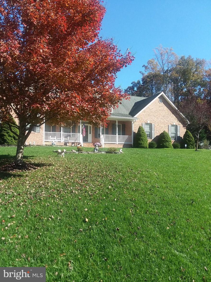 Discover rare quality in this custom-built raised rambler on a private .81-acres. The inside features a rare CUSTOM 2ND PRIMARY SUITE/REC ROOM, including a wet bar, perfect for multi-generational living or grand entertaining. Enjoy a STUNNING 2024 UPDATED KITCHEN with new countertops, and updated seating.  NEW ROOF, NEW GUTTERS, and UPDATED HVAC (2024), plus a NEW GARAGE DOOR (2025), other upgrades include a whole-house water softener, new pressure tank, and dual sump pumps.  Also features a gas fireplace and formal dining room
 The 2,488 sqft unfinished walk-out basement with high ceilings is ready to double your square footage!

Outdoor living at its finest: 18x32 custom paver patio, 16x12 Trek deck, 16x16 sunroom, and a 14x24 barn shed, above ground pool 15x30 with walk around deck and solar cover.  New pool walls and liner installed in 2022.  Cleared and level lot. Park with ease on the oversized driveway and side-load garage. Minutes from Solomons Island and Calvert County schools. Move-in ready and meticulously maintained. Schedule your tour today!