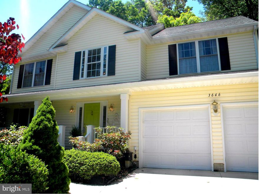 COLONIAL ON A BEAUTIFULLY LANDSCAPED FENCED TREED LOT THAT BACKS TO WOODS.  ENJOY THE CONTINUOUS BLOOM GARDEN  & WATER POND FROM THE JACUZZI DECKS OR PATIO-RAIN BIRD SPRINKLER SYSTEM -2 ZONE HEATING/AC-PROPANE FP -COOKTOP -MASTER W/ HIGH CEILING - CLOSET BY DESIGN- M B WITH CUSTOM BUILT INS & SOAKING TUB-HOME OFFICE -KITCHEN FOR ENTERTAINING- PREWIRED GENERATOR- BASEMENT SET UP AS IN LAW SUITE