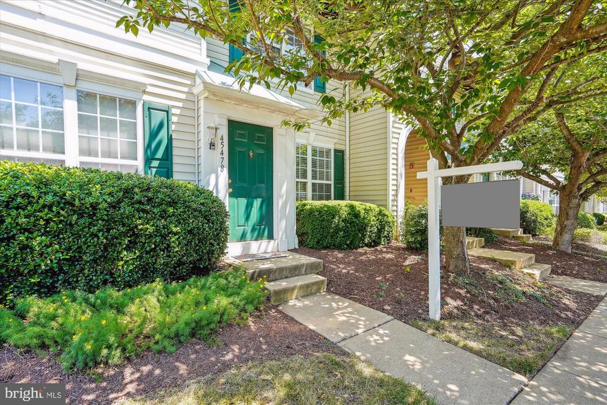 WELCOME HOME to this Spacious 2-level Condo with bursting natural light and gleaming Brazilian Cherry Hardwood Floors. ^^^ Ground-Level Entry for your convenience. ^^^ The Assigned Parking Spot is just a couple of steps away. ^^^ A huge Living Room, Formal Dining Room, Cozy Family Room with Gas Fireplace to create an ambiance of warmth, and a door leading to a Private Backyard Patio. ^^^ You will fall in LOVE with this Gorgeous Condo. ^^^ Recently Renovated Kitchen with ample storage, Granite countertop space, and Stainless Steel Appliances to execute the most intricate recipes. ^^^ Each bedroom boasts an ensuite Renovated Bathroom, providing privacy and convenience, with the Laundry/Utility Room conveniently located on the same level. ^^^ A New carpet has just been installed on the Upper Level. The Primary Suite offers a Huge Walk-in Closet, a Luxury Bath with a Soaking Tub, and a Frameless Shower.  The 2nd Bedroom is oversized and has an en-suite renovated bath. ^^^ The association fees cover a range of amenities including exterior maintenance, water and sewer, a pool, a tot lot, and a clubhouse, ensuring a comfortable, maintenance-free lifestyle. ^^^ 5-Minute Drive to Dulles Town Center to enjoy restaurants, recreation centers, shopping & entertainment! ^^^ A Dream location - just a 10-minute drive to Dulles International Airport, One Loudoun, an 18-minute drive to Dulles Gymnastics Academy and Golf Center Sports Park, and only a 4-minute drive to Cascades Shopping Center. ^^^ Easy access to Rt 7 & Rt 28 makes this home a PRIME LOCATION for all! ^^^ ASK FOR A SHOWING, LIKE IT, APPLY, AND SECURE THE LEASE!