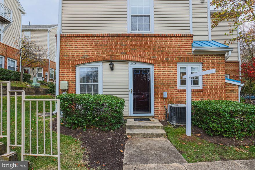 Look no further!! Tucked away on a serene street, this charming end of row townhouse offers a peaceful retreat in Elkridge. This three-story townhouse combines classic charm with modern amenities and embodies comfort, elegance, and functionality. It is move in ready and has everything you are looking for. Recently painted with new carpet and luxury vinyl flooring throughout, there is nothing for you to do, but move in.

Once inside you will be surprised by the spaciousness of the home. As you enter, the foyer provides ample room to kick off your shoes and hang coats. 

Abundant natural light streams through the wall of windows letting in gorgeous light into your dining room and living room. The renovated kitchen is a great space perfect for engaging with family and friends while cooking dinners and parties. This gorgeous kitchen is adorned with granite countertops, stainless steel appliances, and plenty of cabinetry and counterspace. Right off of the kitchen you will find a ½ bath, for the ease of guests. 

The living room is spacious and yet at the same time, cozy, warm and inviting, and filled with natural light. Perfect for parties, watching sporting events, as well as Friday nights hanging out on the couch watching your favorite movies. There is also storage space located under the stairs.

Upstairs, on the 2nd floor you find 2 bedrooms and a full bath (shower/tub). On the 3rd floor, you will find the primary bedroom impresses with a vaulted ceiling, walk-in closet, an ensuite bathroom, and a sliding door going out to a balcony. Down the hall is the laundry area/utility space.  

Meticulously cared for this home embodies a perfect blend of thoughtful design, serene surroundings, and contemporary convenience, promising a haven where every detail contributes to a life well-lived.

This is a terrific home in a sweet location, convenient to stores, restaurants and amenities! You will not be disappointed.

Community amenities include: Community Pool and Playground Areas.