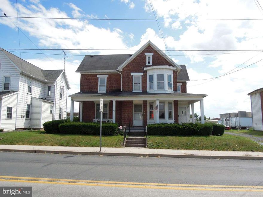 Very well-maintained 2nd floor, 2 BR apt.  Includes water (unless excessive), Tenant pays electric( w/electric heat), sewer, trash. 1st flr tenant mows lawn & 2nd flr tenant shovels sidewalks (& splits any driveway plowing expense w/landlord).No A/C provided. Includes refrigerator, self-cleaning stove w/hood & mini blinds. Laundry hook-up in basement.