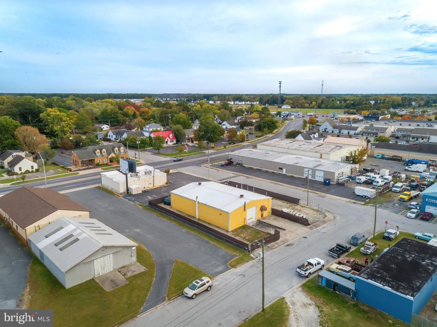 Prime Office/Warehouse Opportunity just off Eastern Shore Drive in Salisbury, MD.
Situated on 0.30 acres, this versatile ±3,600 SF first-floor building offers an ideal blend of functional warehouse space and efficient office layout.

The warehouse is equipped with two access doors:

One (1) 12' × 14' automated drive-in door

One (1) 30" loading dock door with direct access to the warehouse

Interior features include 14' eave heights rising to 16' at the ridge, a powerful 220,000 BTU gas heater, new wiring, and bright LED lighting throughout. 

Above the office area is a ±500 SF mezzanine providing additional storage. The office section spans ±900 SF, offering two private offices, one restroom, and is serviced by a heat pump.

This property is well-suited for contractors, service companies, trades, and any user seeking secure, functional flex space in a central Salisbury location.