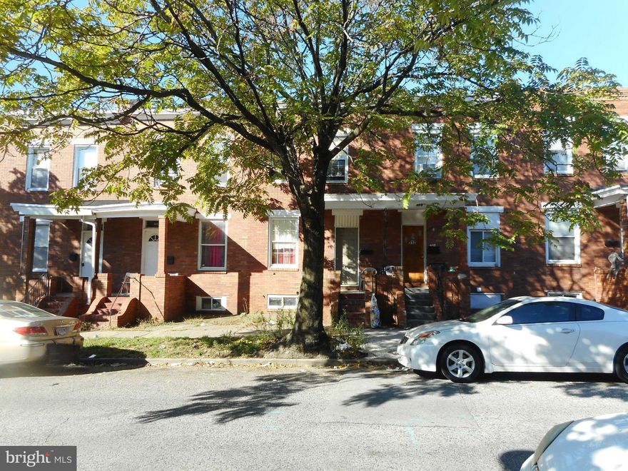 Investor Portfolio Up for Sale in East Baltimore!! Home has been renovated with ceramic tile bathroom, hardwood floors and new drywall and well maintained within the last 7 years. Excellent Turn Key Rental with Long Term Tenants. All offers must have $1000 Deposit, Proof of Funds and All Required Addenda. 24 Hours for all showing information. Add this to your Portfolio in the Hopkins area today!!