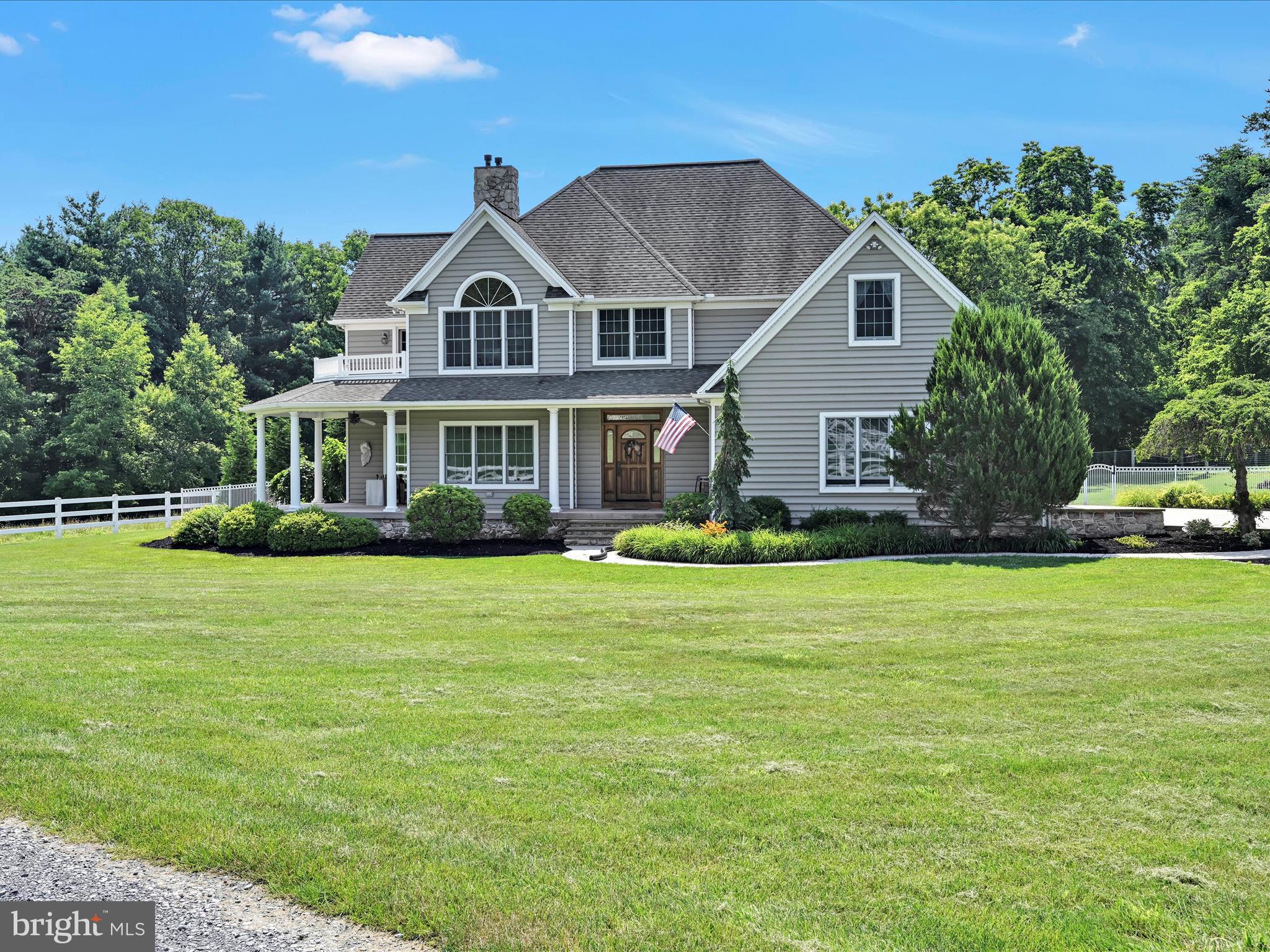 Welcome to your gated equestrian sanctuary at 1841 Potato Valley Road in Harrisburg. Situated on over 10 acres, this beautifully maintained property is a dream for any horse enthusiast.
The 4-bedroom, 2.5-bath home has been thoughtfully updated over the years and is in excellent condition. It features two propane-burning fireplaces—one in the living room and another in the primary bedroom—as well as a high-efficiency geothermal heating and cooling system with propane back-up.
Step outside into your private retreat, where you’ll find a fiberglass pool with a waterfall, surrounded by stamped concrete, in-ground tiki torches, and a full outdoor kitchen equipped with a mini fridge, sink, and granite countertops.
Equine amenities include a well-appointed horse barn with 9 stalls, a dedicated propane heating system (500-gallon buried tank), a half bath, a separate well for water supply, and a brand-new roof installed in May 2025 (valued at $45,000). The indoor riding arena measures approximately 60' x 100' and features rubber footing and new LED lighting.
Additional features include an equipment shed (approx. 30' x 30') and eight vinyl-fenced pastures, each with its own automatic waterer—ideal for efficient care and grazing.
This is a rare opportunity to own a turnkey horse property with luxury living and professional-grade equestrian facilities.