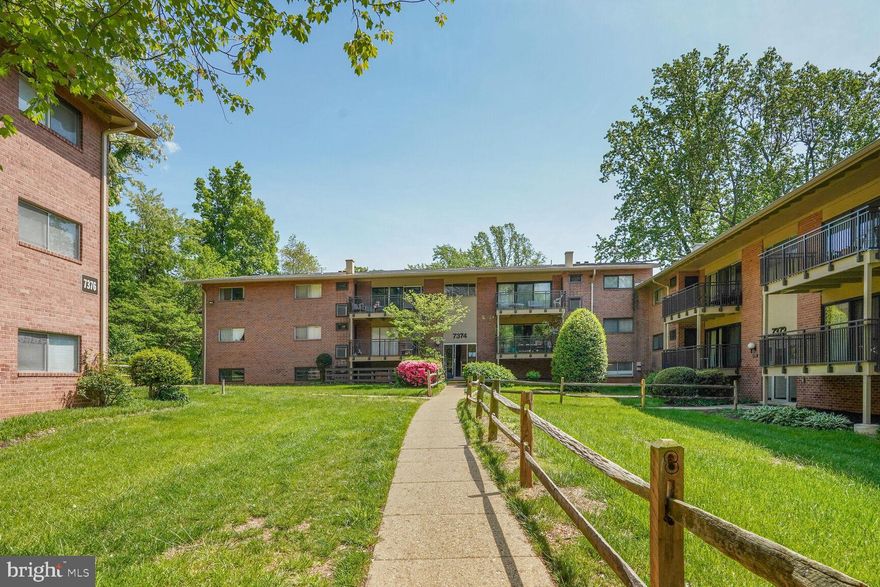 Spacious 3 bedroom 1.5 bath condo in the Timberlane Gardens Community of Falls Church. One of few 3 bedroom condos in the community and the area has been updated and well maintained. Highlights include a remodeled kitchen with modern finishes, hardwood floors, and updated bathrooms. Recent updates include the HVAC, fresh paint and new carpet. Sliding glass doors open to a private patio with courtyard views. Easy access to the Mosaic District, Falls Church City, schools, shopping centers, restaurants, parks, sports fields/courts, the W&OD trail, major commuter routes, and so much more. The community offers parking, onsite management, a pool, laundry rooms, and storage.