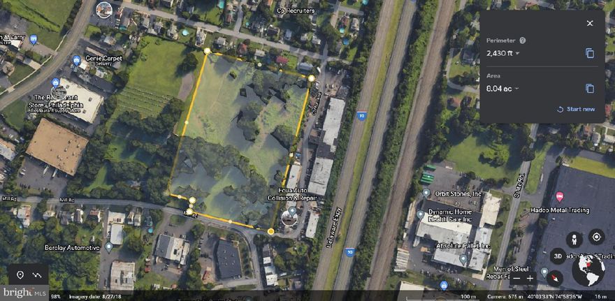 BACK ON THE MARKET:  Property has been subdivided and zoning approved.  8 acres of land ready for development. Ideal new buyer would be looking to develop as a nursing care facility, retirement community, long term senior facility, school, or any entity that falls under the Institutional Zoning. Ready to close quickly.