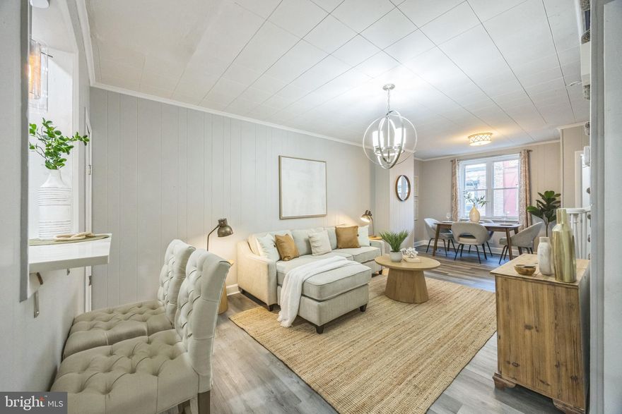 Welcome to this beautifully renovated classic Philadelphia rowhome located in the vibrant Point Breeze neighborhood. This three-bedroom, one-bathroom home offers a perfect blend of historic charm and modern conveniences.

The heart of the home boasts an ultra-modern kitchen featuring brand new cabinets, sleek countertops, and stainless-steel appliances. Perfect for both everyday cooking and entertaining.

There are three Spacious Bedrooms: Each bedroom offers ample space, natural light, and a cozy atmosphere for relaxation. Enjoy the comfort and style of the updated bathroom with contemporary fixtures and finishes.

The clean and tidy basement provides additional storage space or potential for a home gym or workshop. Stay cool all summer long with the ice-cold central air conditioning system.

You’ll be just minutes from Center City, making your commute a breeze whether by car, public transit, or bike. Enjoy the convenience of nearby parks like Chew Playground and Wharton Square Playground for outdoor activities and community gatherings.

Point Breeze is known for its diverse and growing food scene. Explore a variety of restaurants, cafes, and bars that cater to every taste. The neighborhood’s artistic flair is evident in its murals, galleries, and cultural events, adding a unique charm to your everyday life.

Experience the perfect combination of modern living and community spirit in this stylish rowhome. Don’t miss your chance to be part of the exciting growth and vibrant lifestyle in Point Breeze.

Make this affordable home yours and enjoy all that Point Breeze has to offer! Schedule a showing today.