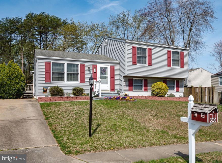 This is an extremely well-maintained tri-level home where all three levels were completely renovated! Interior features include a spacious living room, updated kitchen with granite countertop and tiled backsplash. Dining area opens to an enclosed Sunroom for Three-Season Entertainment! Large Master bedroom includes a walk-in closet and an attached main bathroom with jetted soaking tub. Lower level includes a spacious family room, a full bathroom, and a separate laundry room.  Walk out from the lower level to your backyard oasis---an inviting mix of gardens, shady nooks, resting spots, and a great place to entertain! After you cross over the wooden bridge,  relax on the swing or glider while listening to the sounds of the fountain and the birds!   All of the lawn furniture conveys with the sale plus there are three sheds, of which one shed has electric.  The water fountain is supplied with electric also.  There is an above-ground watering system with a timer for watering your vegetable & flower gardens.  Newly installed covered rear entry to the lower level.  Upgraded HVAC system. Plenty storage space throughout and in the lower level crawl space!  Great opportunity to own this lovely home in the desireable Nottinham Woods subdivision.  Don't delay-Call Today!