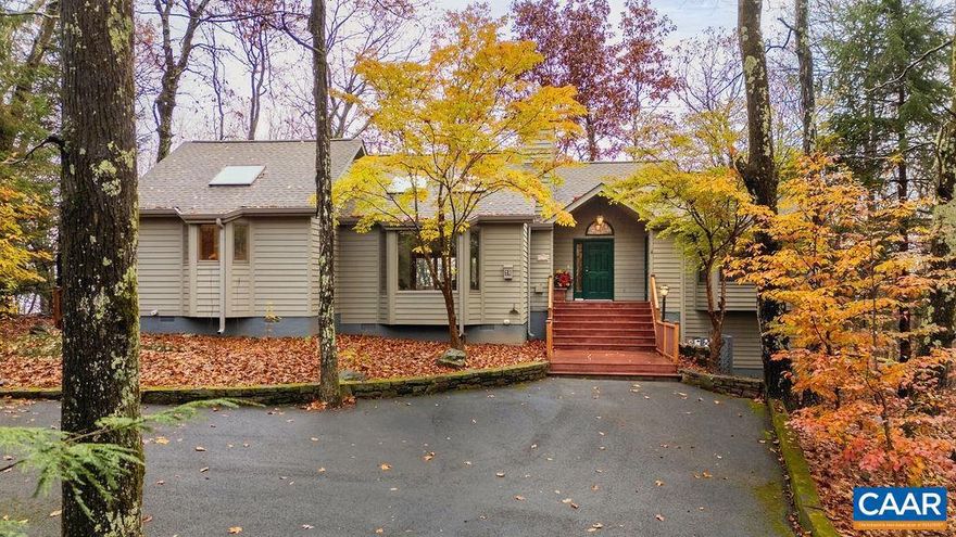 Beautiful Property Backing to the George Washington National Forest Enjoy peaceful surroundings and seasonal mountain views from this well-maintained home that borders the George Washington National Forest. To the right of the property lies the historic Old Appalachian Trail?perfect for hiking and exploring nature right from your doorstep.Recent upgrades include:New kitchen cabinets,Five new sliding doors,New skylights,Refinished floors,Encapsulated crawl space with dehumidifier,Fresh exterior paint The home has been lovingly cared for and thoughtfully updated. Spacious decks offer ideal areas for entertaining or relaxing, surrounded by natural light and scenic beauty.,Granite Counter,Wood Cabinets,Fireplace in Living Room