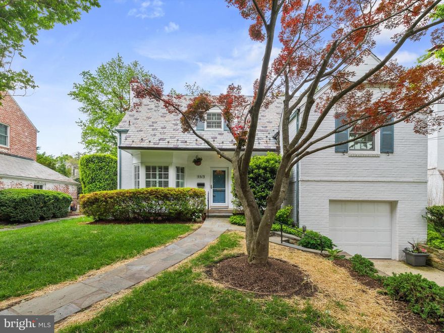 Welcome to this stunning, fully updated Chevy Chase Village home, located on a quiet tree-lined street, which perfectly combines comfort and charm at every turn. Four upper level spacious bedrooms and 3.5 gorgeous bathrooms!  You'll appreciate the refinished gleaming hardwood floors, from the time you enter the foyer, and then throughout the entire home, which add to the warmth and character of every room. 

The gourmet kitchen features sleek stainless steel appliances, deluxe chef’s oven and range, and expanded country kitchen sink, as well as expansive granite countertops and the new windows with shutters, along with a rear entrance, with views and easy access to the patio and backyard.  The long center island offers extra prep space, room for barstool seating, and is ideal for casual gatherings and entertaining, along with the conveniently located adjacent dining table space.  The large living room with woodburning fireplace opens toward the rear to a light filled sunroom overlooking the level, fully fenced rear yard .  You’ll find that the spacious new flagstone patio is perfect for outdoor entertaining or simply relaxing and quietly enjoying the sounds of nature.  The main level also includes a convenient powder room with pocket door, and easy access to the attached one-car garage. 

The upper level boasts four nicely sized bedrooms and two full baths, including the primary bedroom with en suite bath and walk-in closet.  The three additional bedrooms share the full hall bath, and the largest of these bedrooms has 2 walk in closets.  The lower level features a large recreation room, providing plenty of additional living space, as well as a full bathroom, and the laundry room.  And for all of your storage needs, the attic level offers an amazing amount of storage space.

The attached one-car garage, driveway space, and plenty of on street parking as well, all add to the practicality, convenience, and ease of living that this home affords. Enjoy the benefits of low traffic and minimal noise, as the property is situated within the neighborhood, just far enough from the busier roads nearby, yet still offering quick commuting in any direction. The home is walking distance to Chevy Chase Circle and Friendship Heights, the Metro, and of course, Bethesda, the Capital Crescent Trail, and numerous parks and playgrounds. The neighborhood also has its post office and police department.

This well loved home has been thoughtfully maintained by the same family for 41 years, a testament to its enduring quality and the exceptional care it has received.  This longtime ownership reflects a deep sense of pride and dedication, which is also readily apparent with all of the recent renovations in 2024/2025, ensuring both comfort and functionality:  

New HVAC and hot water heater ** 
All windows replaced and plantation shutters added **
Kitchen totally remodeled, large island, granite countertops, and new stainless steel appliances added **
All hardwood floors throughout the home resurfaced and restained **
New flagstone patio and walkways **
Slate roof cleaned, inspected, repaired and waterproofed **
Wood burning fireplace refinished and new flue installed **
Sunroom totally rebuilt and ceiling fan added **
All bathrooms totally remodeled **
Basement waterproofed and completely renovated **
New washer and dryer **
All rooms repainted, all exterior doors replaced, new lighting throughout the house **
Exterior trim painted, exterior brick cleaned and painted, landscaping trimmed and freshened **