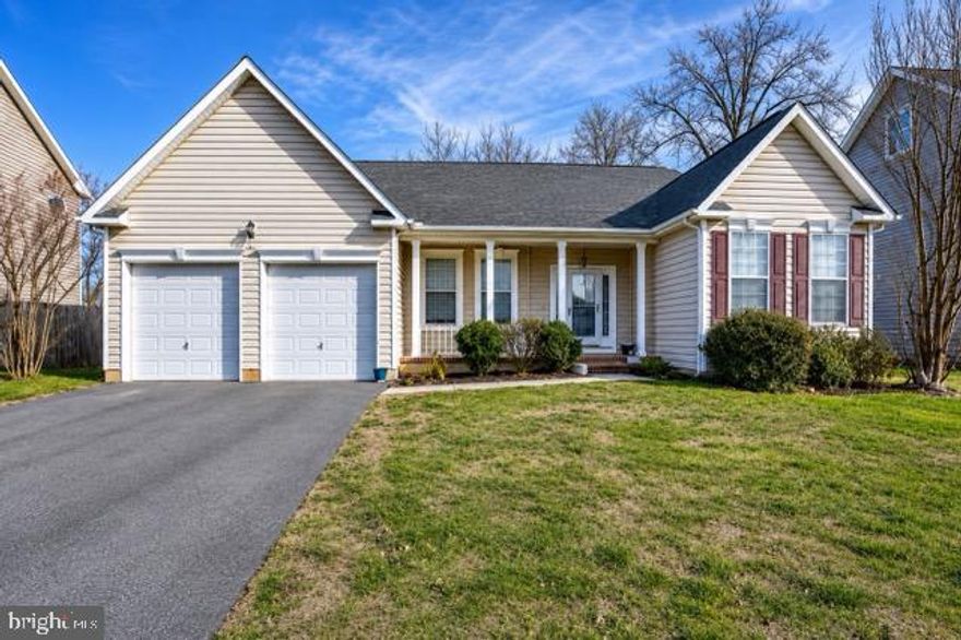 Welcome home to this warm and inviting Rancher situated on a 0.1950-acre lot, offering plenty of space for everyday living, relaxing, and entertaining. This charming home features three bedrooms, an office/den perfect for working from home or a guest space, two full baths, and a convenient half bath. The kitchen opens to the dining area and family room, creating a wonderful flow for gatherings with family and friends. Whether hosting holidays, casual get-togethers, or enjoying a quiet evening at home, this home offers comfortable spaces for every occasion. Upstairs, the loft provides additional living space that could be used as a recreation room, movie room, playroom, or simply a cozy place to relax and unwind.

Step outside to enjoy the back patio for cookouts and outdoor entertaining, or sit back on the front porch and enjoy peaceful seasonal evenings. Conveniently located near shopping and restaurants, and just minutes from Martinak State Park located along the beautiful Choptank River and Watts Creek. Enjoy fishing for bass, perch, sunfish, and catfish, along with boating access, campsites, hiking trails, playgrounds, picnic shelters, and a nature center.

Perfectly positioned to enjoy everything the Eastern Shore has to offer while still being within commuting distance to surrounding areas — less than 1½ hours to Rehoboth Beach and Ocean City, approximately 36 minutes to the Chesapeake Bay Bridge, 1 hour 20 minutes to Baltimore, 1 hour 25 minutes to Washington, and approximately 43 minutes to Dover for tax-free shopping. Come experience the relaxing Eastern Shore lifestyle with small-town charm, nearby outdoor recreation, and easy access to beaches, dining, and entertainment.