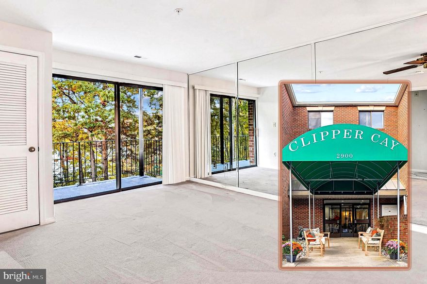 Welcome to Waterfront living at its finest! This exclusive second floor unit is a rare gem, currently the only one of its kind available in the entire building. Indulge in the breathtaking scenery that unfolds from both bedrooms and main living/dining area, offering a peaceful oasis with beautiful water views. Additionally, the convenience of an assigned parking space located just across from the entrance ensures easy accessibility. The ample countertop space caters to gourmet cooking enthusiasts, complemented by a pantry for added convenience. Revel in the luxurious ambiance of the upgraded premium wall to wall carpet throughout the entire condo, along with the paint that enhances the overall aesthetic. The second bedroom adorned with upgraded carpet, serves as an ideal space for an office or den, boasting captivating water views. Practicality meets comfort with a laundry/utility room conveniently located off the kitchen, additional storage shelves contribute to an organized and functional living space. As a added bonus residents have access to the raised deck area -- let's call it Clipper Cay Deck -- equipped with grills, chairs, and tables for communal use. Consider including a picture of this enticing space to showcase the shared amenities that elevate the overall living experience. Don't miss this opportunity to call this waterfront haven your home, where luxury, convenience, and stunning views converge seamlessly. Schedule your viewing today and embark on a new chapter of coastal living!