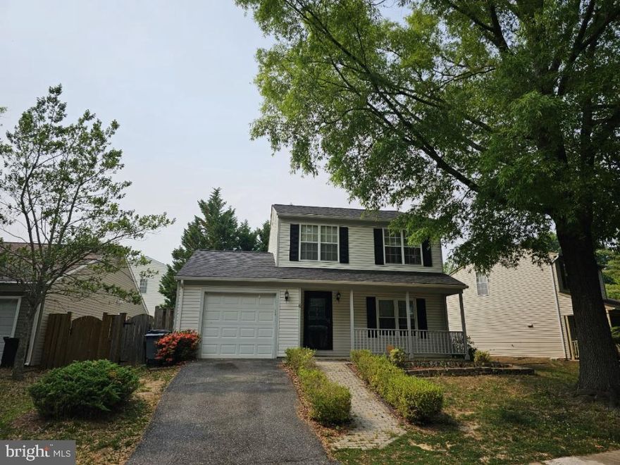 Beautiful, well-maintain 3 Bedroom,2.5 Bath  home located in Churchill town sector.  Entry an open living room area with hardwood floors and built in shelves.  large open kitchen that has  marble counters, stainless steel appliances ,with a pantry complete with barn door. Dining room off of kitchen ,with walk out to backyard. Main level half bath and laundry room.Upper level has 3 bedrooms and 2 full baths. Outside  front porch ,1-car garage and  backyard patio that overlooks large backyard with privacy fence.Minutes to 270 and Germantown MARC train. Close to bike paths and trails in Waters Landing. Shows well...