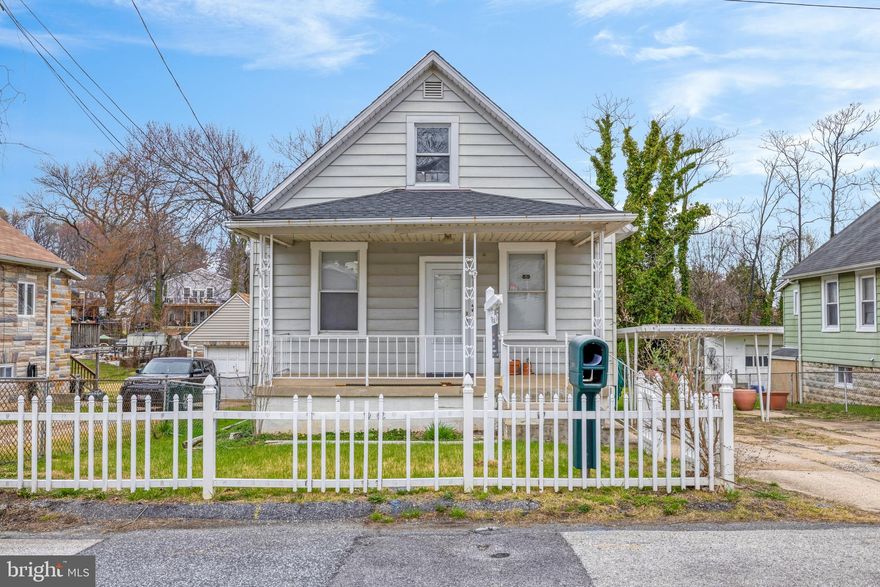 Located in a quiet tucked away neighborhood. This lovely 3- bedroom, 1.5 -bathroom, detached Cape Cod is ready to be called home.  The main level features living room, dining area, and kitchen, 2 Bed & 1 Bath. Hardwood flooring  throughout . Spacious upper level provides a 3rd bedroom or office with storage closets. The fully finished basement, is a great place to entertain or chill. Enjoy relaxing evenings on the rear deck overlooking the large vast green yard.  Off street parking spots plus more. A must see!

Easy access to 95/895/695, downtown.