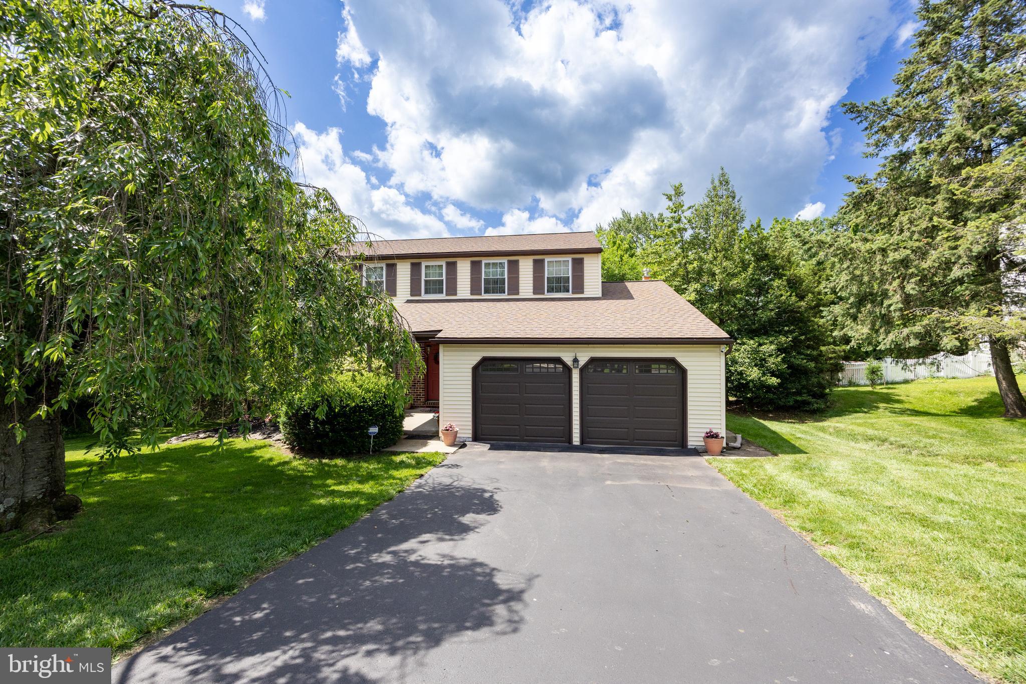 You've been waiting for another home to come on the market in the sought after neighborhood of Pin Oaks Estates and it is finally here. You'll be able to move in just in time to move in before the start of the school year and then be able to walk up to Oaks Elementary School. This beautiful center hall colonial is ready for you to move right in and still be able to enjoy those scorching August days while cooling off in the pool. When fall rolls around you can enjoy evenings on the 2-tiered brand new Trex deck that overlooks a private tree lined yard. When you enter the front door you are greeted by a formal living room featuring gleaming hardwood floors that extend into the dining room. When you host those upcoming holiday gatherings you guests will love the beautiful kitchen that features plenty of cabinet space, convenient peninsula counter space that overlooks the family room and separate eat-in area. Natural light pours into the family room through the sliding doors that lead out to the deck . The focal point of the family room is the wood stove fireplace insert will keep you cozy on those cold winter nights and help keep energy costs down as well! The main floor is complete with a convenient 1st floor laundry room, powder room and access to the 2-car garage. If you need even more living space head on down to the finished walkout basement where you can have space for a home gym, media room, playroom or whatever other myriad of options you may need. Sliding doors lead you out to the rear yard that is partially fenced in around the pool and still provides plenty of other space to run and play! Head upstairs where you will find the large primary bedroom with walk-in closet and primary bathroom. There are 3 additional large bedrooms and a shared hall bath that complete this floor. You get all this plus you are just seconds away from Oaks Elementary School, Upper Providence Little League Fields & MacFarlan Park. You also have easy access to all major roads, major local employers and all of the shopping and dining options that you'll find in the Providence Town Center, Downtown Phoenixville and the Limerick Premium Outlets. Do not hesitate, homes in this great community do not come up for sale often and when they do they go quickly. Come check out why this neighborhood is so highly desired!