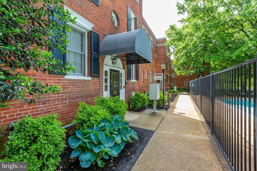 This impressive top floor condo is in a prime location, with lots of natural light from an abundance of windows and warm hardwood floors throughout this quiet, cozy home. The open kitchen features 42 inch cabinets, stainless steel appliances, granite countertops, new tile flooring and an upgraded combo washer/dryer. The tranquil bathroom has been completely remodeled with modern tile, a standup shower with glass enclosure, and tasteful vanity. There are two closets in the spacious bedroom, with an additional two closets in the hallway for plenty of storage. The unit comes with a reserved parking spot directly behind the building and ample street parking for guests. Riverton Condominiums is ideally located in quiet Old Town North just one block from the Mt. Vernon trail and two blocks from the Potomac river, and is within walking distance to all the charming restaurants, coffee shops, and excitement Old Town has to offer. Amenities include an outdoor pool, picnic area with grill, and exercise room. The condo's optimal proximity to the GW Parkway and Route 1 make for a super easy commute.