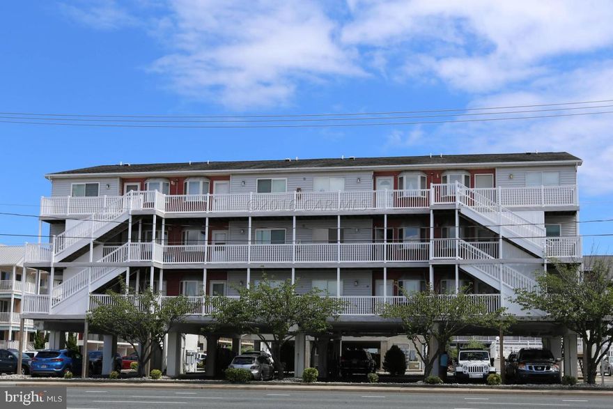 Rare opportunity to own a large 1 bedroom end unit in this well-maintained oceanblock building. Fully furnished unit, with breakfast bar for extra seating and queen-size pull out sofa for extra sleeping space. Balcony off the back with a peek of the ocean. Great outdoor pool with separate kiddie pool. Assigned under building parking. Just a few steps from the beach, restaurants and shops.