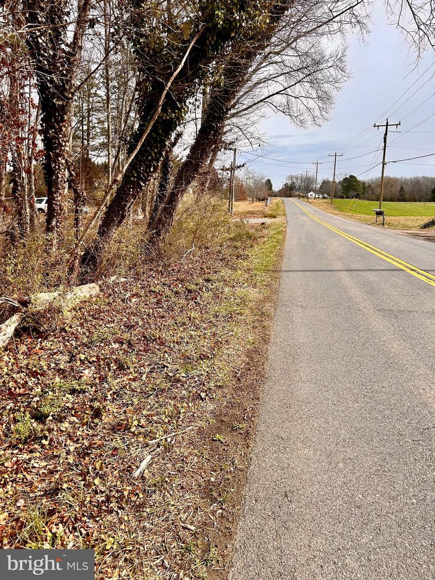 Wooded building lot of 2.9 acres in the village of Unionville, convenient to Lake Anna, Fredericksburg, Culpeper and Orange.   State road frontage on Village Road.  Xfinity internet is available. Zoning is R1.  Bring your builder and create your forever home!