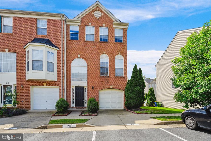 Step inside and discover the charm of this beautifully updated end-unit townhome, where modern comforts blend seamlessly with everyday convenience. The entry level, offers luxury vinyl plank flooring, a spacious recreation room with a second fireplace and a full bathroom. With its own private entrance, this level offers versatile options as a fourth bedroom or a guest suite. The Main Level welcomes you with an open-concept family room and an elegant dining area, enhanced by crown molding and wainscoting. The dining room flows effortlessly into a spacious kitchen featuring sleek granite countertops, stainless steel appliances, and smart Hue lighting. Adjacent to the kitchen, a sitting room with a fireplace and a breakfast nook awaits, along with a maintenance-free deck – perfect for relaxation or entertaining. The primary suite on the upper level is a true sanctuary, boasting soaring vaulted ceilings, a generous walk-in closet, and a beautifully appointed ensuite with a large walk-in shower. Two additional bedrooms, a full hall bath, and convenient laundry room complete the second floor. Nestled in a tranquil community, yet just minutes from shopping and I-95, this home offers the perfect balance of privacy and convenience. Welcome Home! Schedule your showing today!  Occupancy available as of June 28th.