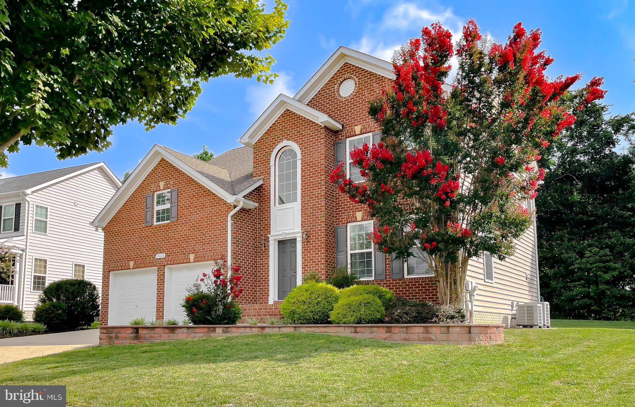 Welcome to 24424 Broad Creek Drive, a beautifully maintained 4-bedroom, 3.5-bath home offering 3,596 sq ft of living space! The main level showcases gleaming hardwood floors, a spacious eat-in kitchen that opens to the family room, and a separate dining room perfect for gatherings.
Upstairs, you'll find a convenient laundry room and a luxurious primary suite featuring a walk-in closet and attached bath with soaking tub, separate shower, and dual vanities. The fully finished basement includes a bedroom, full bath, extra storage, and a built-in safe.
Enjoy outdoor living with a large deck overlooking a nice backyard, perfect for relaxing or entertaining. The attached 2-car garage boasts durable epoxy flooring. Ideally located close to shopping, dining, schools, and commuter routes , this one has it all!