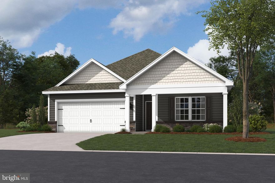 Welcome to Pottsgrove Hunt by D.R. Horton, America's largest home builder! Pottsgrove Hunt is an active adult community featuring 143 single-family homes. You'll find us just minutes away from popular shopping destinations such as Costco, Target, and the Philadelphia Premium Outlets, with easy access to Routes 100 and 422. Introducing the Neuville home design on a coveted corner homesite. The welcoming porch and foyer blend seamlessly into the expansive great room, kitchen, and dining area enhanced by large double-paned windows and sliding glass doors allowing plenty of natural light to flood in. The kitchen is thoughtfully designed and features a generous center island with a breakfast bar, complemented by ivory soft-close cabinets, quartz countertops, and a spacious walk-in pantry. Moreover, you can enjoy a low-maintenance lifestyle with access to the clubhouse, tennis courts, pickleball, bocce ball, and walking trails, so you'll never run out of activities to do. With all these great features, why wait? Make Pottsgrove Hunt your new home today!