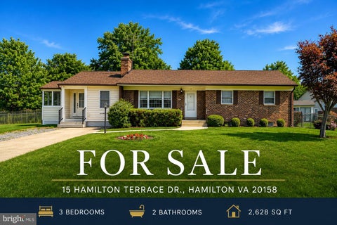 Homes For Sale - 15 Hamilton Terrace Drive<br/> Loudoun County, HAMILTON, VA 20158