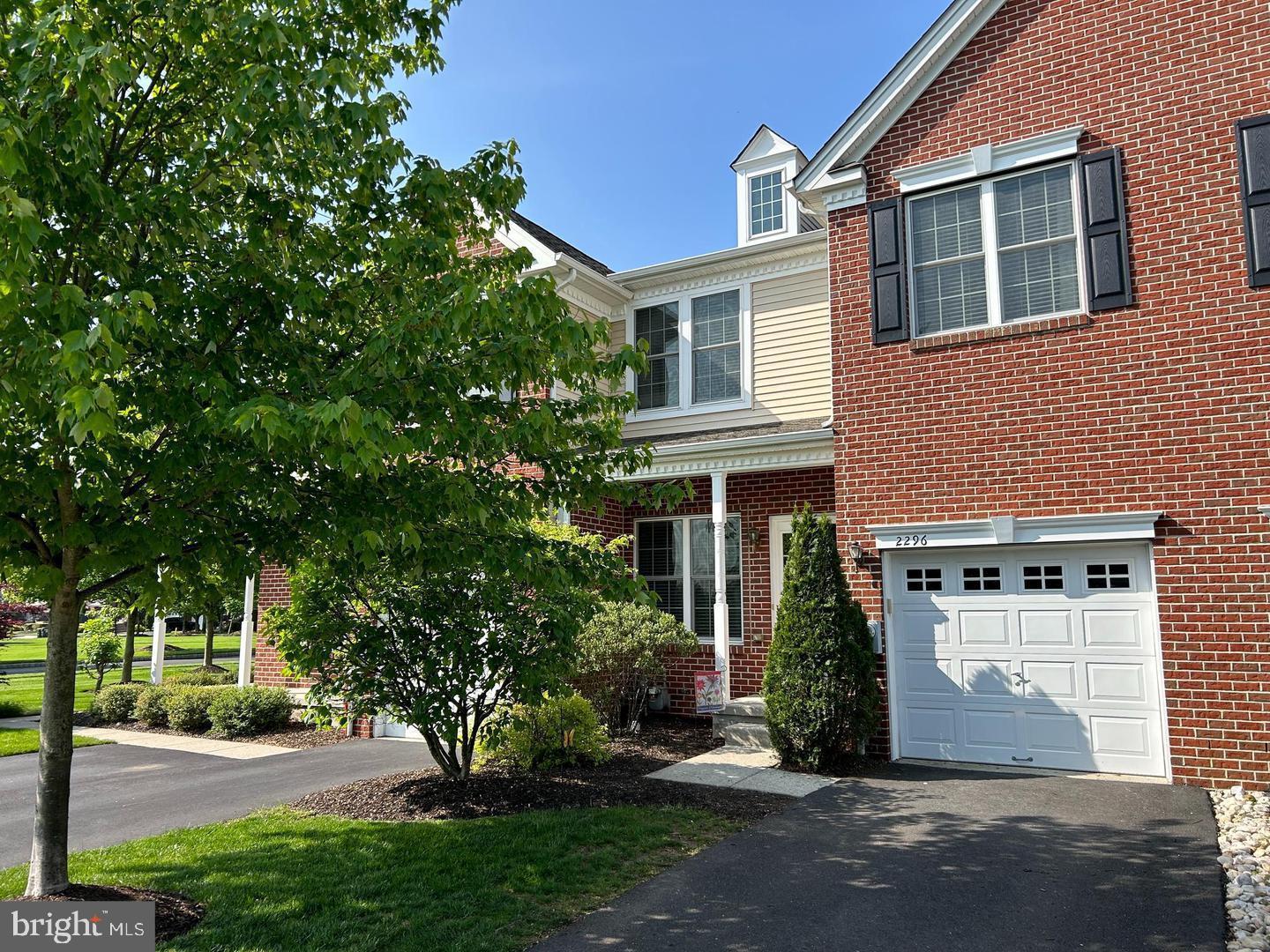 Gorgeous townhome located in Arbor Point, Buckingham Twp , Central Bucks School District. Arbor Point offers a Clubhouse with pool, and fitness center. The first floor features Living Room and Dining Room combination that is separated by columns, crown molding, and hardwood flooring that runs through the 1st floor. The 2 story great room has abundance of natural light, gas fireplace, and opens to the Kitchen area. The Kitchen is beautiful with 42" cabinets, crown molding, 2 tiered island with granite countertops throughout, ceramic tile backsplash, and a Breakfast Room with slider that leads out to the Backyard. The backyard does not disappoint with the premium lot that backs to wooded area. Back inside to finish the first floor you have a powder room and a 1 car attached garage. Upstairs is a lovely primary that overlooks the Backyard, coffered ceilings, walk in closet, and a full updated primary bath. Double bowl vanity, ceramic tile flooring, walk in shower, and a soaking tub. There are 2 other Bedrooms that are generous in size, full bathroom, and laundry Room. We can't forget about the finished Basement. Approximately 500 sq ft of finished space with an Egress window. You will also find 2 storage areas. Updated Photos to be uploaded early evening on Wednesday!