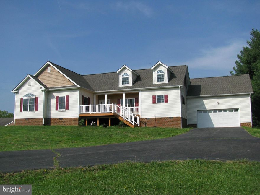 This  light filled rambler is wheelchair accessible. Convenient mid county location on private 1.62 acres that backs to Cedar Run. Like new interior includes upgraded kit with center island, Hardwood in DR, gas Fp in LR and built in book shelves. Master bath with sep shower, garden tub and double vanity.  Full unfinished floored attic just waiting for your finishing touch. Great schools!