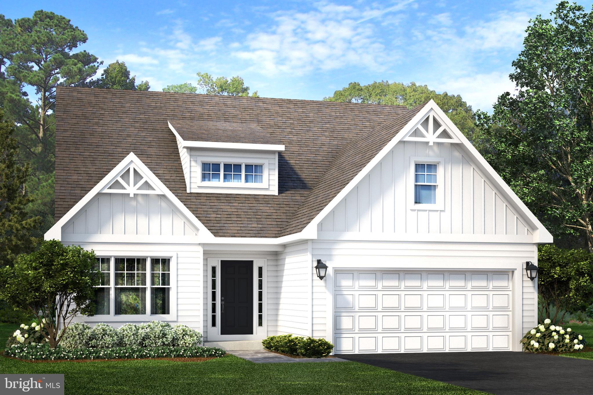Welcome to the Grand Reopening of Century Oak by Cedar Knoll Builders.  The final phase offers the choice of 23 one acre homesites to choose from featuring public water and sewer plus natural gas.  Walk the lots or schedule your pre-construction tour with the community site agent by appointment. Build The Leland on the lot of your choice.  The Leland is a lovely 2 bedroom, 2 bath, first floor living floorplan.  Enter the foyer that flanks your guest bedroom/optional study with a full guest bath.  The spacious kitchen features an oversized pantry, open floorplant adjoining the dining area and great room.  The master bedroom suite comes complete with a full bath, double sinks, linen closet and a walk in closet. An optional second floor is available with either one bedroom and storage area or two bedrooms.  The Leland features a two car garage with easy entry into your laundry room/mudroom. View The Leland model home at 200 Ashley's Way at Cooper Farm  (shown with optional 900 sq ft second floor) is Open By Appointment.