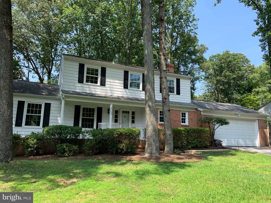 This  4 bedroom 2.5 bath home is located in the  desirable community of Chartwood.  Newer kitchen with granite counters.  Hardwood floors throughout the main and upper levels. Finished carpeted lower level w storage room (perfect for a workshop).  Large deck and paver patio.  Lovely shaded lot with lots of trees and landscaping.  Ready for a buyers personal touches.