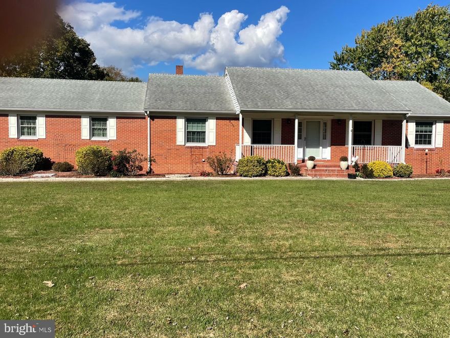 Spacious rancher situated on nearly an acre of land with a full fenced yard.  This home offers three bedrooms and two and half baths along with a walk-up attic and a full basement.  Loads of storage areas and room for future expansion.  Plenty of room inside and out to enjoy comfortable living in a peaceful setting.

EXTRAS INCLUDED ARE: 
IN-GROUND SPRINKLER SYSTEM (NOT USED IN PAS T TWO YEARS), SEPTIC INSTALLED IN 2012, NEW AIR CONDITIONER 2020, NEW SHUTTERS INSTALLED, FRONT AND BACK DOOR RECENTLY REPLACED, STORM DOORS REPLACED, LEAF FILTER FOR THE GUTTERS 2021, WATER TREATMENT SYSTEM ($8500) ROOF INSTALLED IN 2015.