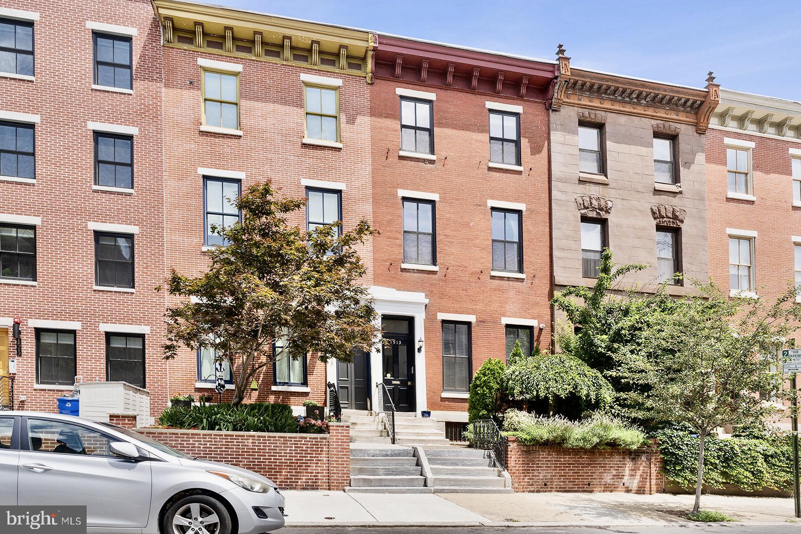Introducing 1513 Green ST Unit B Condominium!!! Located on one of the most desirable tree lined streets in the Art Museum Area!!! This Bi Level, second and third floor 2 BD | 1BA unit in a well-maintained boutique building, is well laid out and combines modern amenities with historic charm. You’ll be impressed from the moment you walk into the sun soaked living room featuring high ceilings, large windows allowing a ton of natural light and coat/storage closet. The bright kitchen has granite countertops and tons of windows for natural light. There is wood burning fire place in the living room as well. Walk upstairs to your light-filled 3rd floor with a huge skylight! where you will find a bathroom with jacuzzi tub and two very spacious bedrooms with great closet space. You will also find a laundry closet complete with full-size W|D. The condo also has a private storage area in the basement. There is a beautiful garden up front. Common rooftop access off hall providing awesome skyline views! Enjoy all of the conveniences of city living in this prime location in walking distance to The Barnes, St. Stephens Green, CVS, Starbucks, Aldi, Whole Foods, Target, Fairmount Avenue, the Art Museum, Kelly Drive and much more. Convenient access to Public Transportation. A short walk to center city!!!