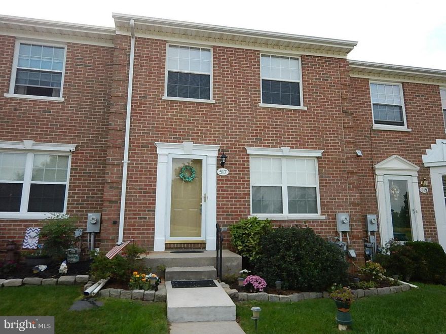 Beautiful townhome in immaculate condition.  Includes a bonus room off the kitchen , large closets in the 2 master-sized bedrooms,  and upper and lower sliders to a deck and walk-out level patio.  Upper deck overlooks a newly landscaped back yard with trees for a relaxing view.  Almost 2000 sq ft home!   
Great location with easy access to I-95 and convenient to shopping, Aberdeen Proving Ground and Bel Air restaurants.