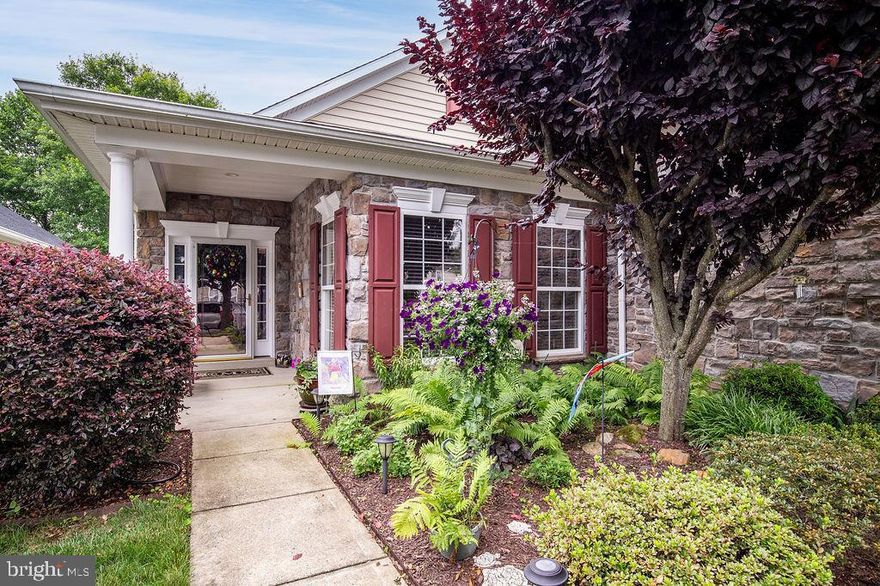 Spectacular Vivaldi model with stone front, solarium extension and added sitting room in primary bedroom. . Rich cherry hardwood flooring throughout main living area. Cherry cabinetry in the gourmet kitchen with designer ceramic backsplash, wall oven and microwave, Corian counters, breakfast bar and ample room for morning dining  table . Wonderful expanded paver patio with wall and additional planting areas. So many recent upgrades including the roof,  heat pump and furnace. Crown- and chair-rail molding, hardwired window candles, solar tubes in kitchen and guest bathroom. Spacious two-car garage, and a "sky basement" above the garage for storage. This is a must see and is priced to sell quickly.  A very inviting home, indoors and out!
Symphony Village is an award-winning 55+ community in Centreville on Maryland’s beautiful Eastern Shore. With its superb Clubhouse, Fitness Center, Indoor & Outdoor Pools, Tennis/Pickle-ball/Bocce Courts, Billiards/Cards/Game/Craft Rooms, Business Center, Pavilion & Grill, Path to local shops, and numerous Clubhouse and Community Activities, you can be as busy as you like, or not! The charming town of Centreville offers several restaurants, a library, historic courthouse, and Wharf on the Corsica River where you can launch your boat or rent kayaks or canoes for a day of fishing, crabbing, or just enjoying the lovely scenery.