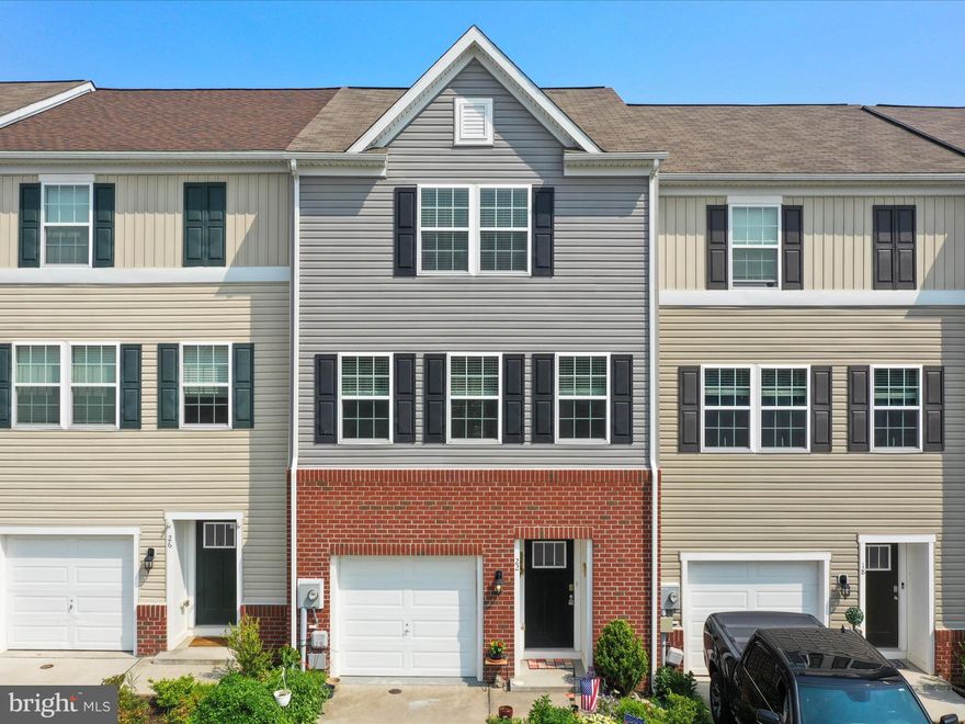 Welcome Home to this spacious and stylish 3-bedroom, 2.5 bath townhome in the Berkeley Ridge community! Thoughtfully designed across three finished levels. Enter through the first level featuring a versatile family room, half bath, and access to the attached garage with finished walls and a dedicated storage area. Second level offers the main living space of an open and inviting layout -- bright living room, eat-in kitchen complete with granite countertops, center island, and ample cabinet space. Dining room area with access to backyard deck to enjoy your morning coffee or evening relaxation. Upstairs third level hosts all three bedrooms. Spacious primary suite with a private bath -- double sinks and walk-in shower. Property backs up to school property, convenience of being within walking distance, as well as close proximity to local amenities and easy access to Interstate 81 for the work commuter. Don't miss your chance to call this home -- schedule your showing today!