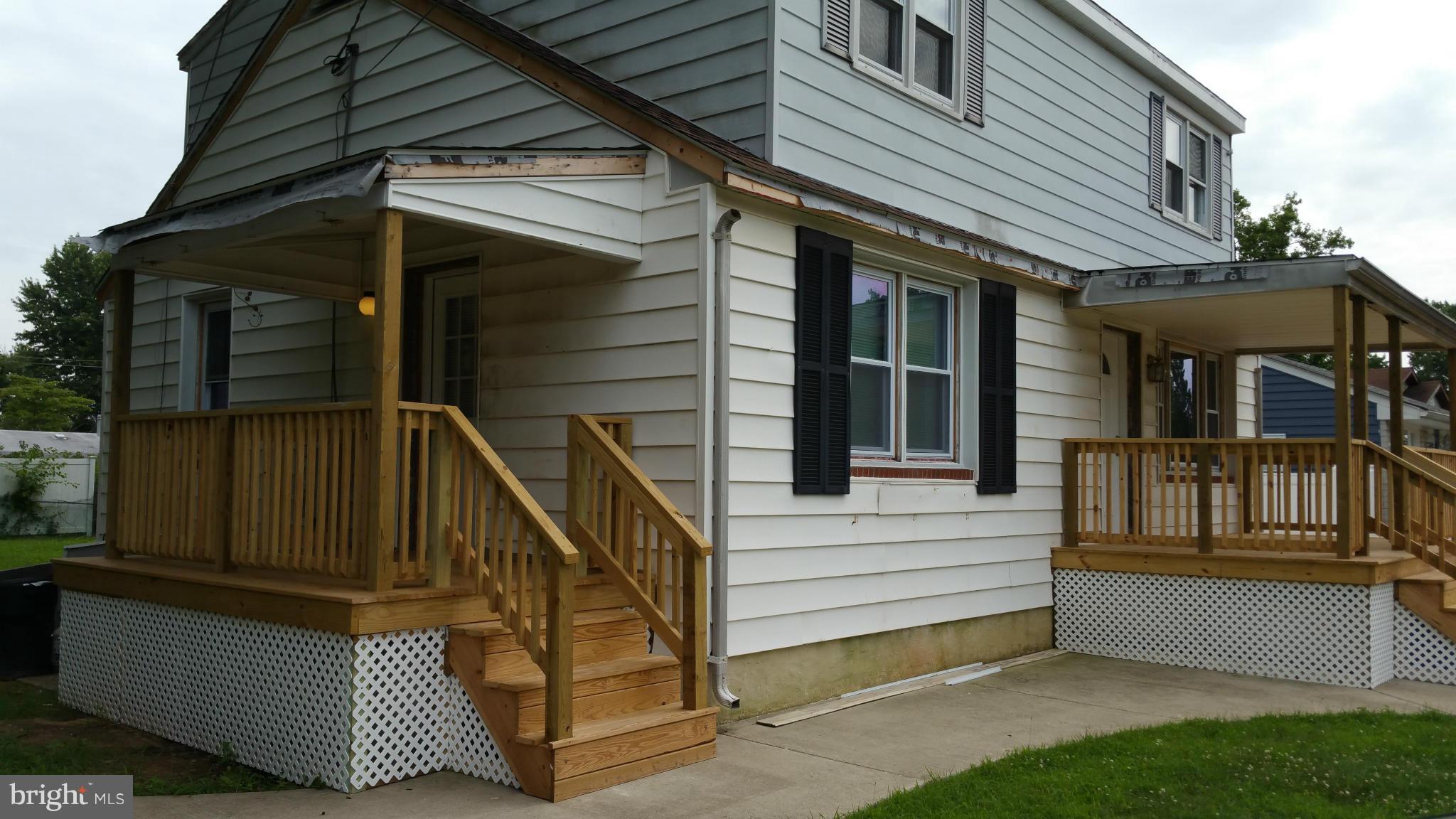 Freshly updated, new kitchen, refreshed bath, great porches, front and side. Seller will be residing.