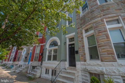 Townhouse For Sale - 1921 W Fayette Street<br/> Baltimore City County, BALTIMORE, MD 21223