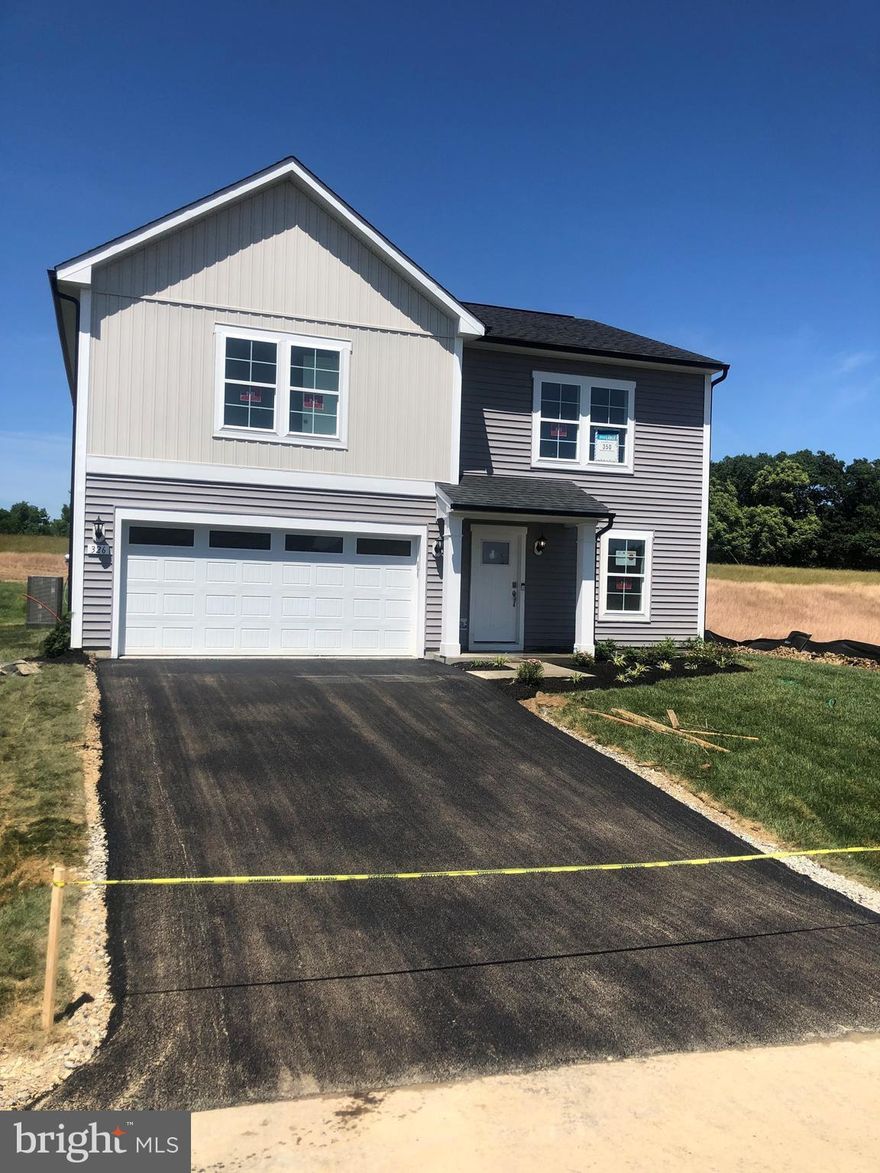 Welcome to the Whitehall II! This new construction home features 4 spacious bedrooms and 2.5 baths with over 2200sqft of living space and a 2 car garage! On the first floor, you will find a large family adjacent to the Kitchen with upgraded cabinets, island and stainless steel gourmet Whirlpool appliances with a 4’ rear extension that affects both levels! This home also has a multi-use flex room for all your needs! Upstairs you'll find 3 secondary bedrooms with bath 2 and laundry for added convenience. The primary bedroom is expansive with large walk-in closet and primary bathroom with walk-in shower and dual vanity.  *Photos may not be of actual home. Photos may be of similar home/floorplan if home is under construction or if this is a base price listing.