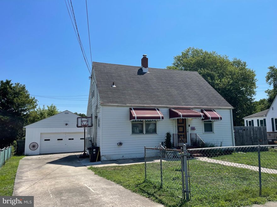 *****Pictures are from an earlier listing in 2022, updated pictures coming soon.*****

This charming Cape Cod home is located in the desirable "Edgepoint" neighborhood of Dundalk. With 4 bedrooms and 2 bathrooms, it boasts a 2 car detached garage and a large basement with ample storage and a walkout to the rear yard. The updated kitchen features stainless steel appliances, and the home also has newer HVAC systems, updated bathrooms, and updated electrical service. The washer and dryer are included for your convenience. The large rear yard is perfect for entertaining, featuring an above-ground pool. The oversized garage allows plenty of room for parking or could be converted into a recreation room. Conveniently located near 695 and shopping, this home won't last long! The motivated seller is ready to make a deal, so act fast!

1-Year AHS Home Warranty Included in SALE !! (Peace of mind for the new owners)