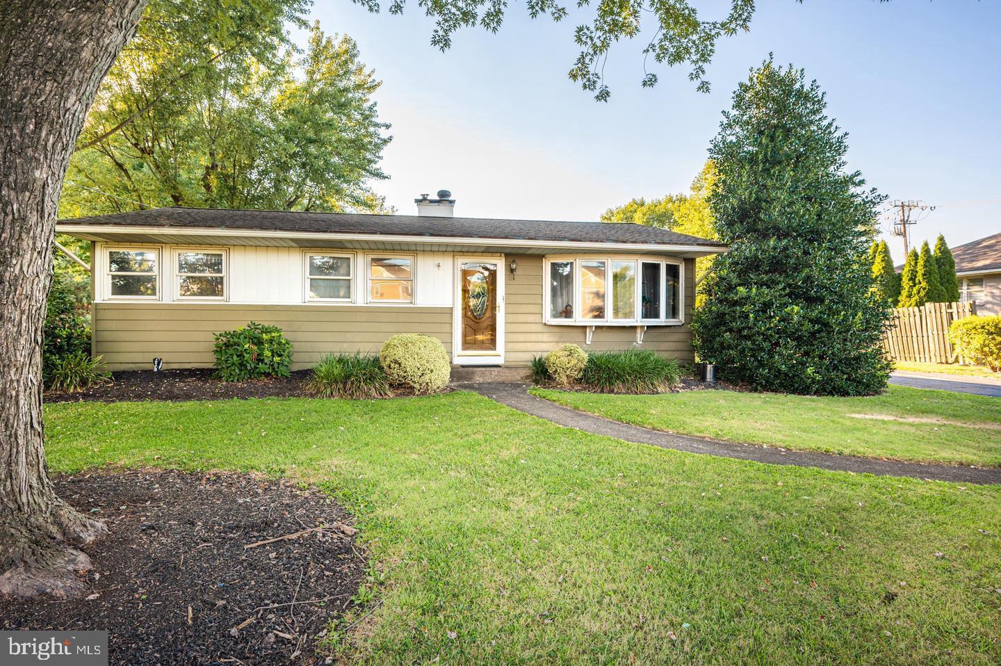 Come see this ranch style home sitting on over a half acre lot, in Spring Ford School District!!! This 3 Bedroom w/ 1 Full Bath home includes a sun porch in the rear. Original hardwood floors are throughout the home. The BONUS is a HUGE over-sized (2) car garage with a large parking area ,and a large rear yard!! The basement is mostly finished with a bar and has a steel bilco door to the rear yard area. The eat-in kitchen has a new dishwasher and oven. A new heating system was installed in August 2022, Roof in 2012, and central air in the home! The home is wired for a back-up generator. The ZONING allows for home-occupation businesses. Conveniently located 1 minute from the RT 422 Limerick exit and Ridge Pike. Perfectly situated as a residence or highly visible business use!! Please check with Limerick Township regarding use options if home business is desired! Schedule your showing today.....Ranchers tend to go quickly!