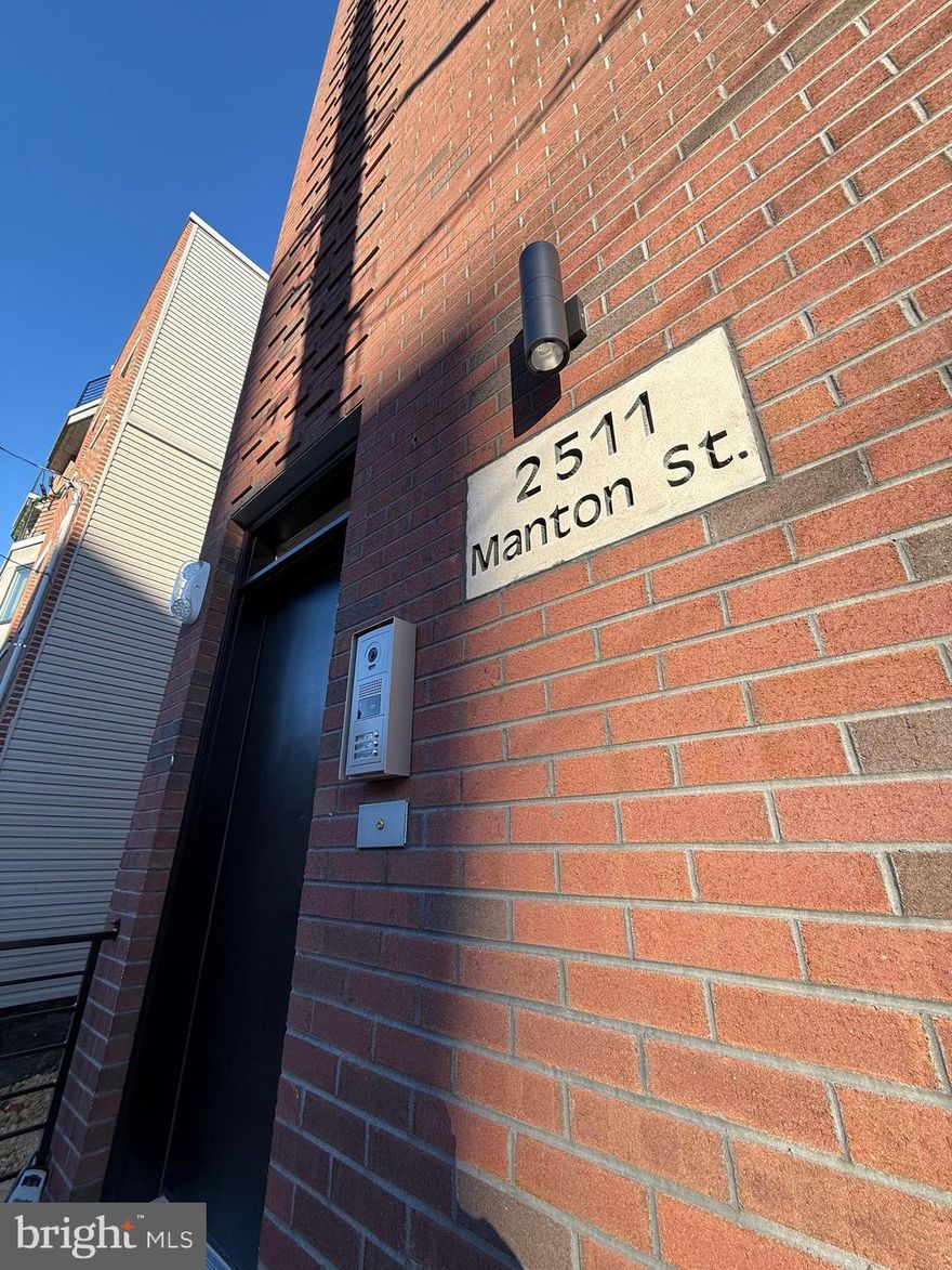 Introducing a stunning brand-new triplex in the vibrant Grays Ferry section of Philadelphia, offering a unique blend of modern design and premium features! Situated on a double lot, this exceptional property boasts contemporary finishes throughout. Each unit is equipped with top-of-the-line amenities, including sprinkler and alarm systems, video doorbells, LED recessed lighting, accent stair lights, ceiling fans in every bedroom and more. All bathrooms feature modern tiles and sleek black hardware, while each unit also includes a washer and dryer for ultimate convenience. Unit 1 spans over 1,800 sq. ft. with 3 bedrooms, 2.5 bathrooms, a private backyard, a spacious open living room, a separate dining area, and abundant natural light. Unit 2 offers 2 bedrooms, 2 bathrooms, an open-concept design, and a charming Juliette balcony. Unit 3 features 2 bedrooms, 2 bathrooms, and a breathtaking oversized private roof deck with sweeping city views. The kitchens in all units are equipped with water-dispensing refrigerators, electric range/oven, microwaves, quartz countertops, modern cabinetry and more. With a 10-year tax abatement, a 1-year builder's warranty, and close proximity to major highways, the airport, Center City, and all the best of Philadelphia, this property is an unbeatable investment opportunity or an exceptional place to call home!