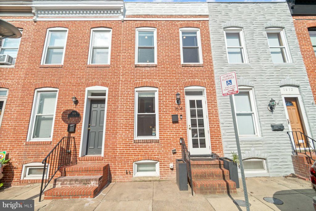 Photo of 1614 Clarkson Street, BALTIMORE, MD 21230 (MLS # MDBA2179490)
