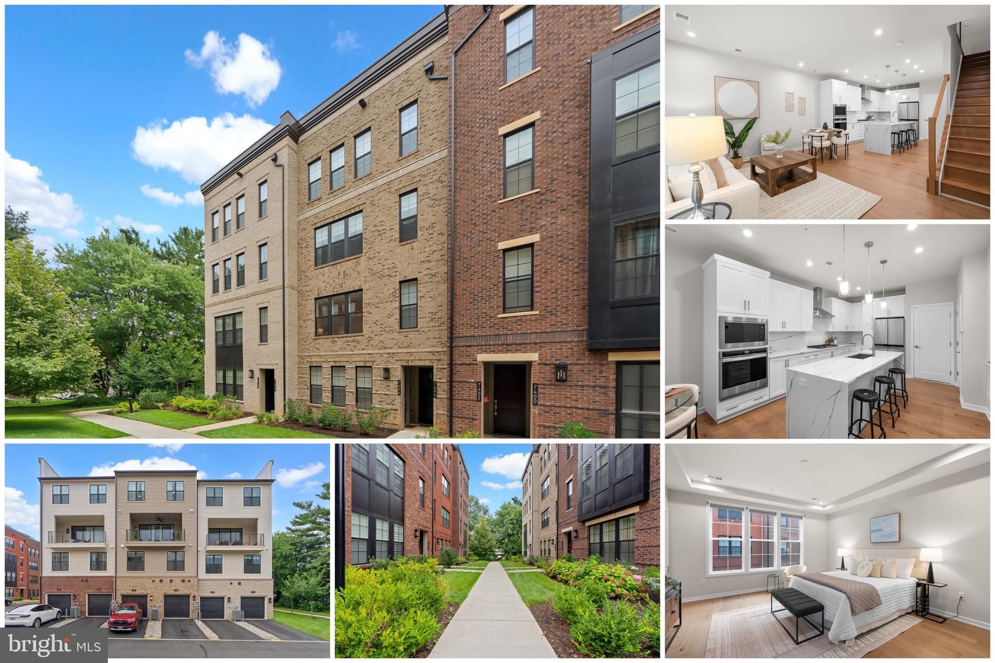 Effortless living in a vibrant, connected community! Nestled in a well-maintained neighborhood with walkable access to the Metro, this modern townhome offers the perfect balance of space, style, and simplicity. Enjoy close proximity to everyday conveniences like Wegmans, Safeway, Tysons Corner, and Tysons Galleria—making errands and evenings out a breeze.
Inside, the home feels fresh and move-in ready with a thoughtful, open layout designed for easy maintenance. The kitchen features plentiful storage, generous counter space for cooking and entertaining, and sleek finishes throughout. Spacious bedrooms offer comfort and flexibility, while the oversized primary suite includes hardwood floors, a large bath, and ample closet space. Upgrades include stylish window treatments (Bali light-filtering cellular shades) & a whole-home security system for added peace of mind.
Enjoy low-maintenance living with trash, snow removal, landscaping, and street/sidewalk care all covered by the HOA. With an easy commute into D.C., nearby parks and trails, and a layout that supports modern living, this home checks all the boxes.