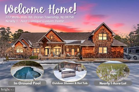 Homes For Sale - 222 Wells Mills Road<br/> WARETOWN, NJ 08758